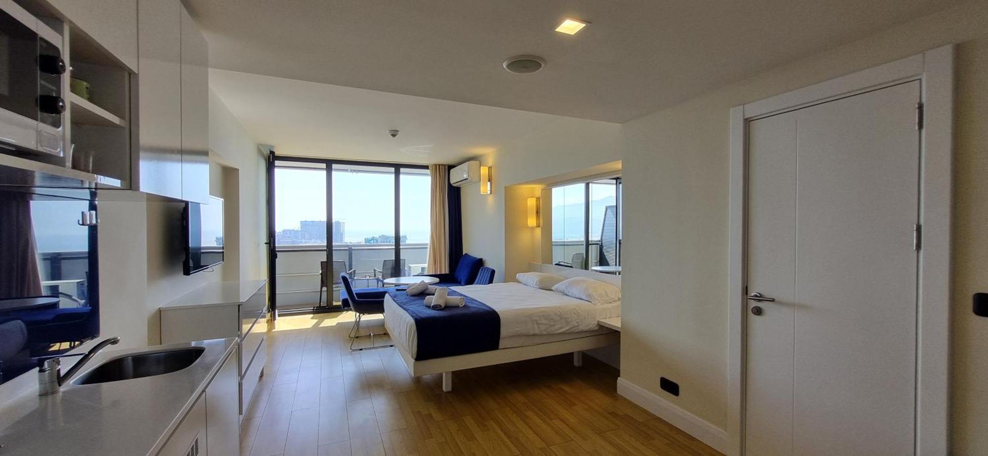 באטומי Sea View Apartments In Orbi City מראה חיצוני תמונה